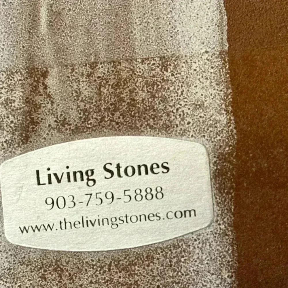 Set of 2 - 12x12 engraved tiles with stands. See photos for details.